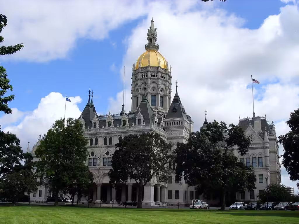 Connecticut State Capitol building in Hartford, Connecticut