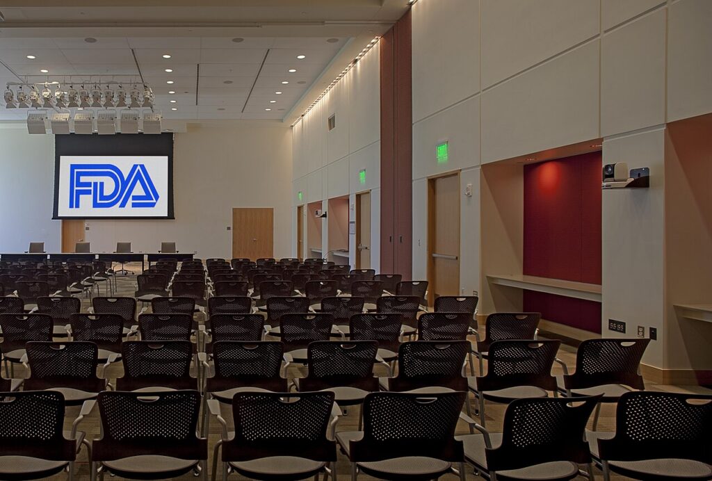 Interior view of the Great Room at FDA Building 31.