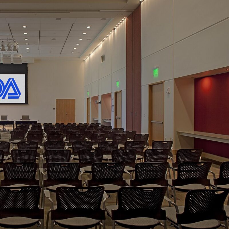Interior view of the Great Room at FDA Building 31.