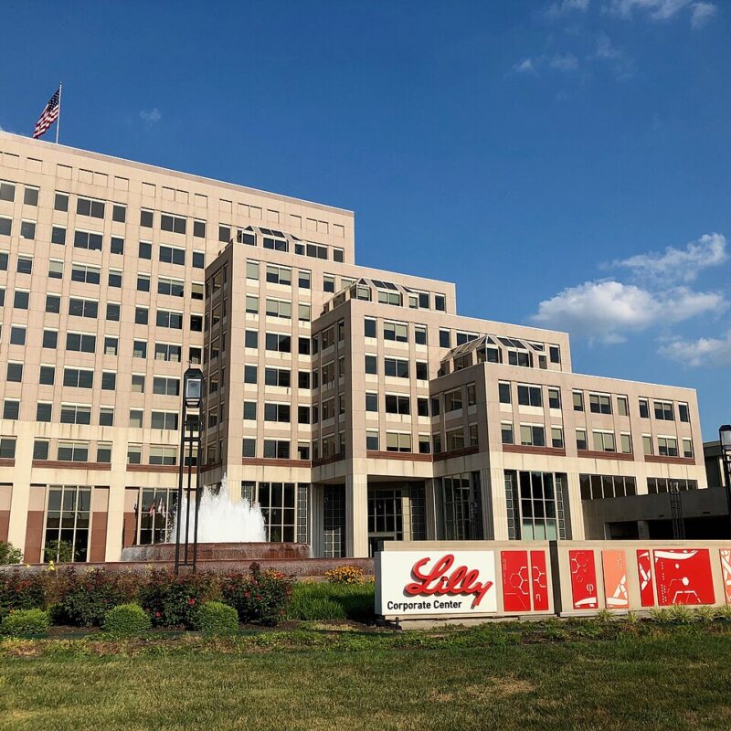 Eli Lilly Corporate Center in Indianapolis, Indiana.